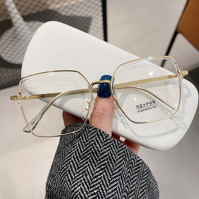 Square Eyeglasses Frame Thin