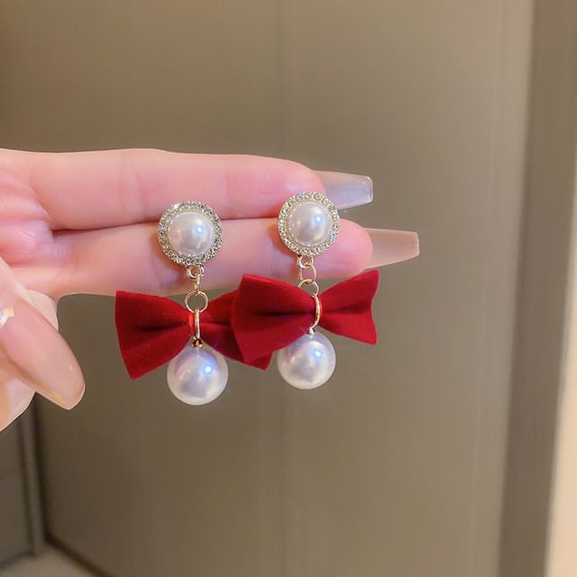 Drop Hook Earring Huggie / Ear Stud