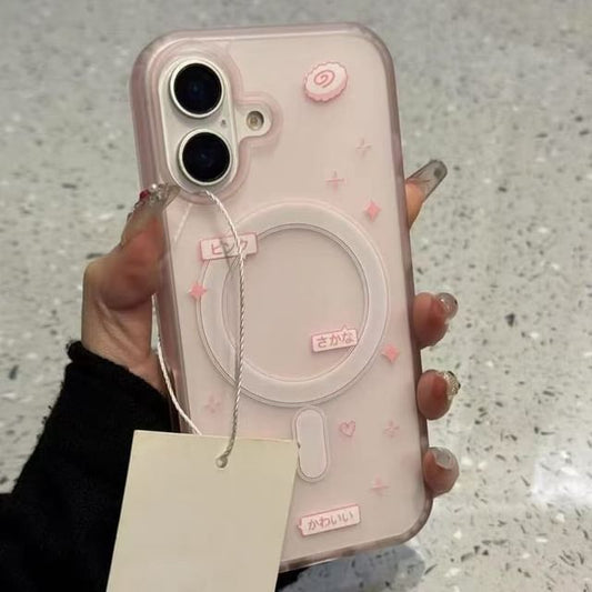 Phone with (Compatible Case Print Magnetic MagSafe)