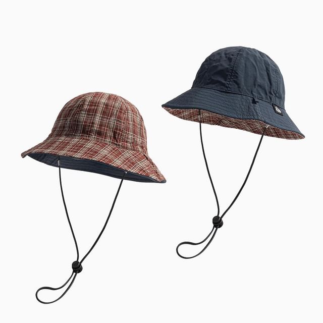 Plaid Hat Boonie Applique