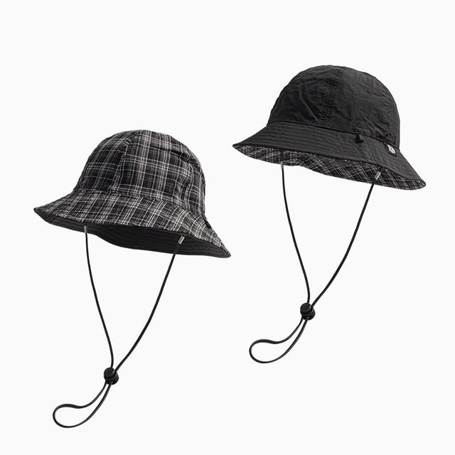 Plaid Hat Boonie Applique
