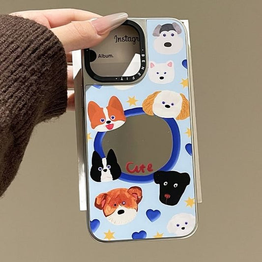 Case Dog Mirrored Phone