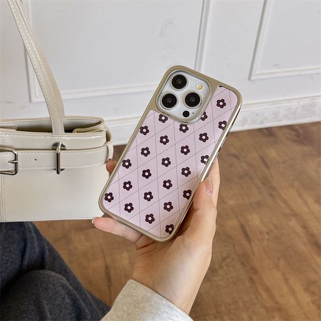 Argyle Phone Floral Case