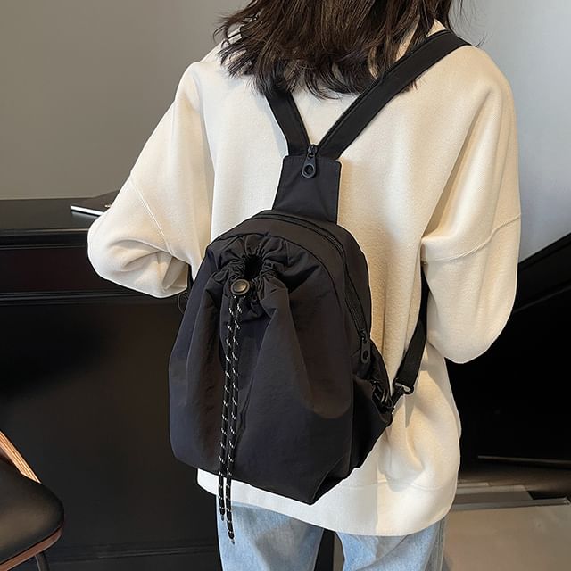 Backpack Multi-Pocket Drawstring