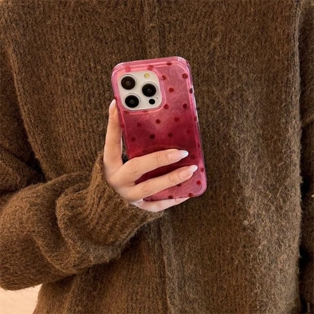 Polka Phone Strap Dot Set / Case