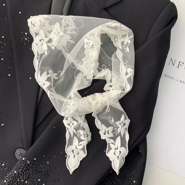 Lace Head Scarf