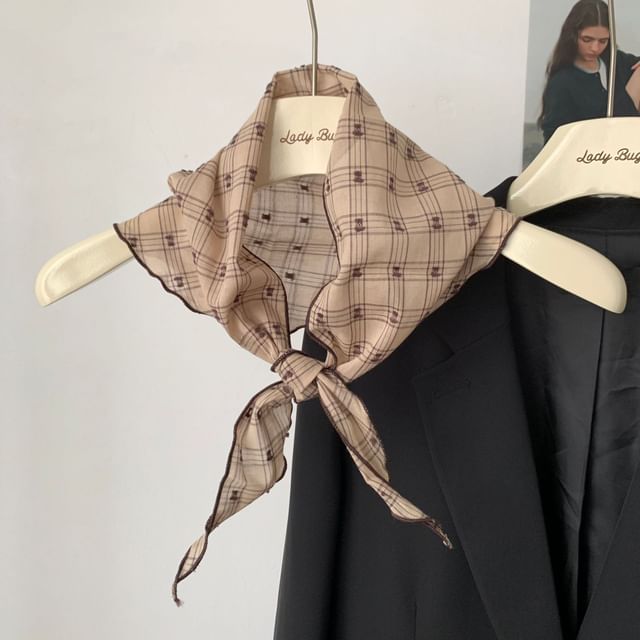 Neckerchief Plaid
