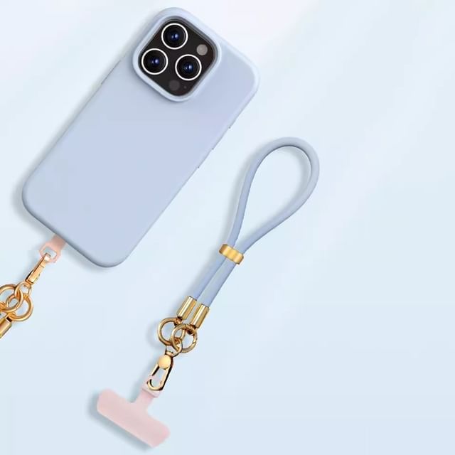 Pad Strap Phone Lanyard with Silicone
