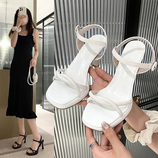 High Heel Sandals Plain
