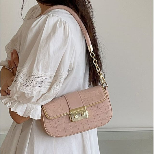 Flap Bag Shoulder Faux Leather