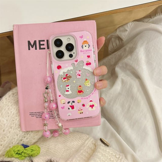 / Set Phone Animal Case Strap