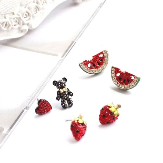 Stud Ear Rhinestone
