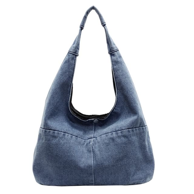 Shoulder Denim Washed Bag