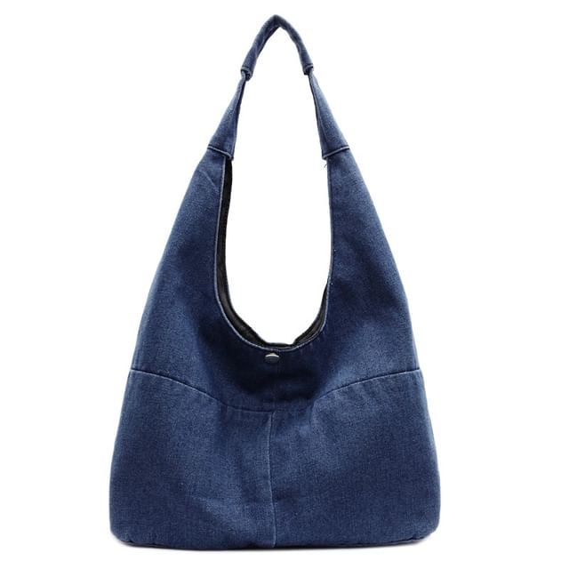 Shoulder Denim Washed Bag