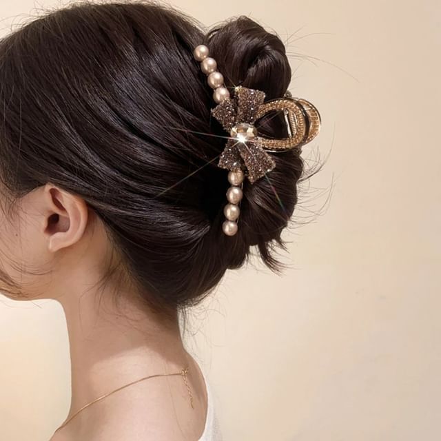 Hair Claw / Bead Designs) (Various Rhinestone