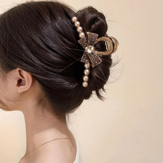 Hair Claw / Bead Designs) (Various Rhinestone