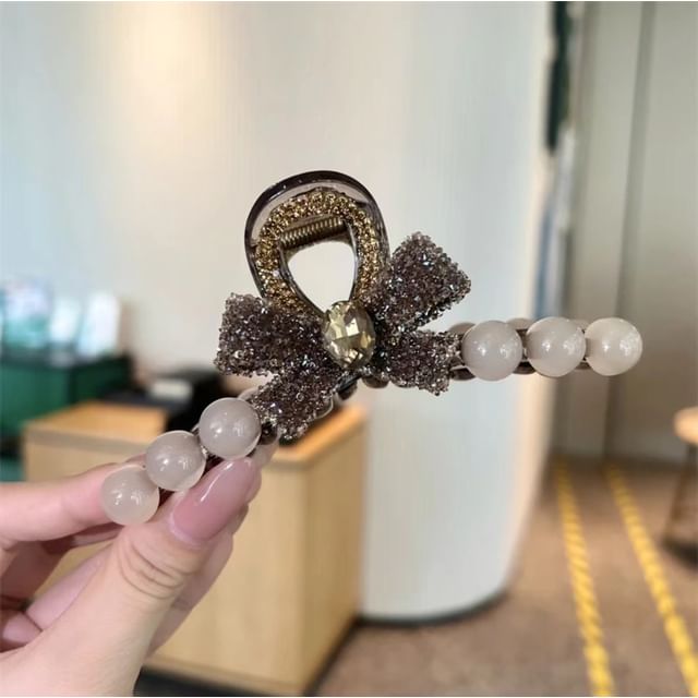 Hair Claw / Bead Designs) (Various Rhinestone