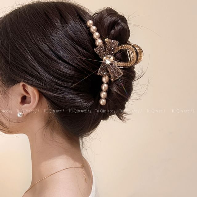 Hair Claw / Bead Designs) (Various Rhinestone