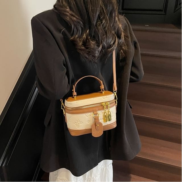 Faux Crossbody Cartoon Bag Leather Print