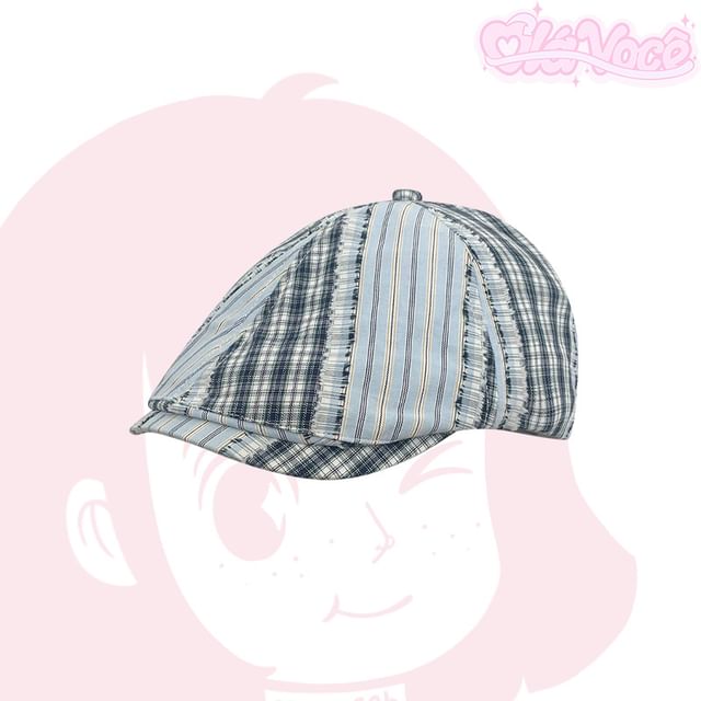Cap Plaid Newsboy