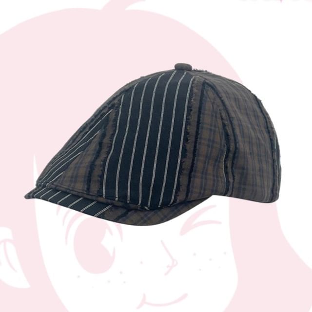 Cap Plaid Newsboy