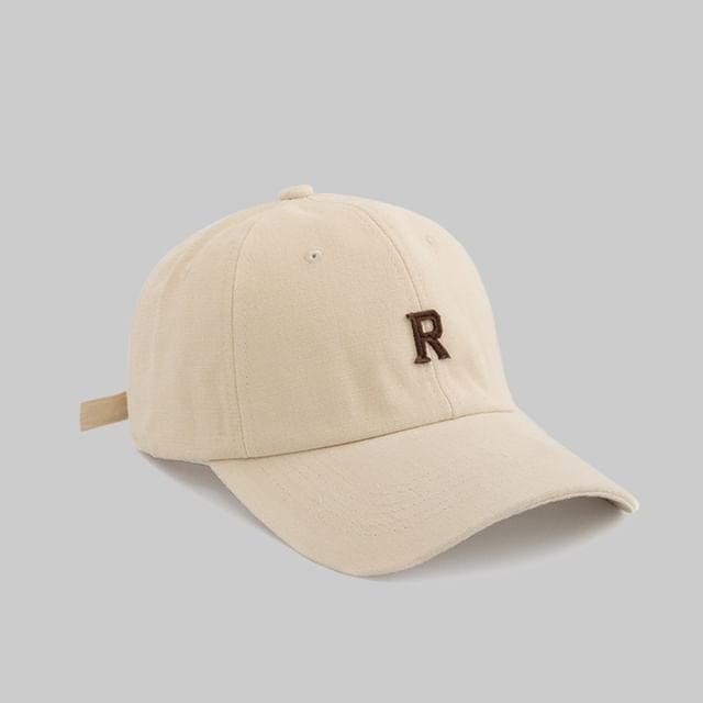 Lettering Cap Baseball Applique