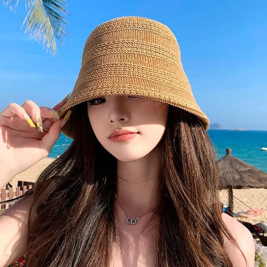 Straw Plain Hat Cloche