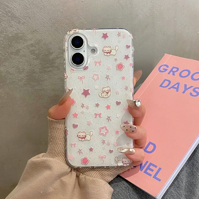 Case Phone Set / Strap Cat