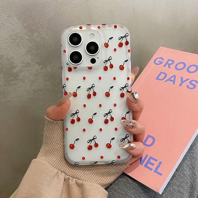 Set Strap Cherry / Phone Case