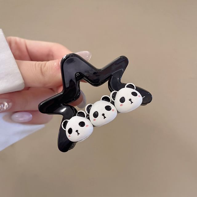Hair Claw (Various Panda Designs) Clip