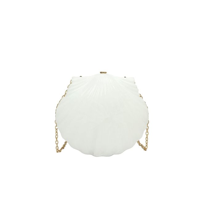 Strap Evening Bag Chain Shell