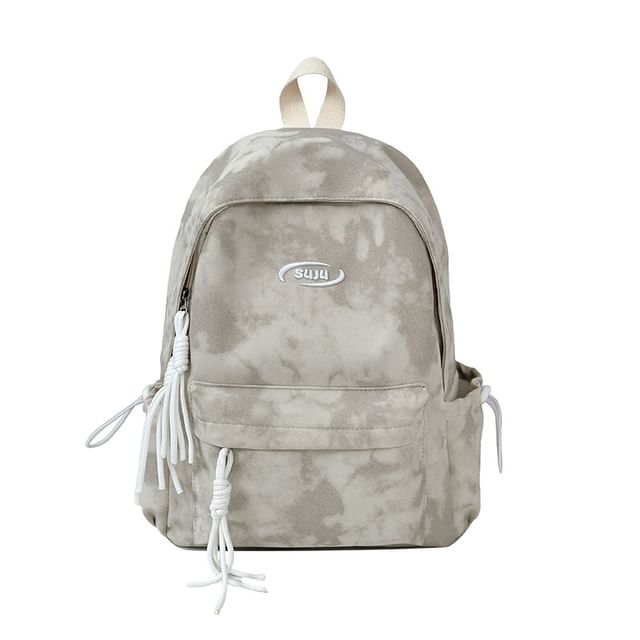 Nylon Dye Tie Backpack Laptop
