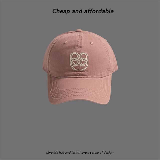 Embroidered Letter Cap