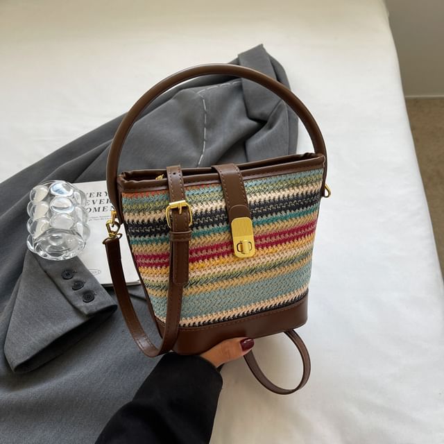 Striped Bag Bucket