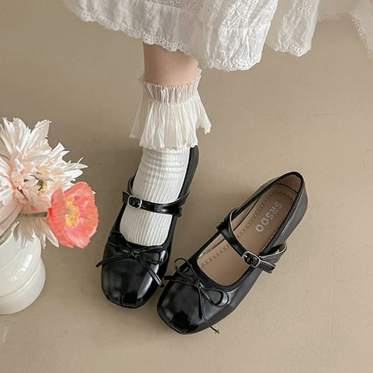 Jane Shoes Bow Mary