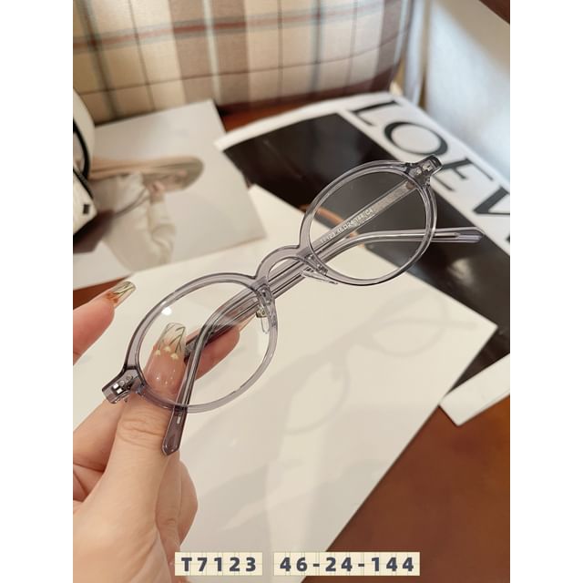 Glasses Oval Frame