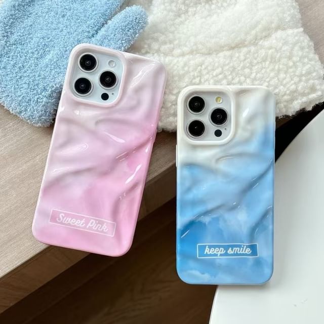 Case Phone Gradient Textured