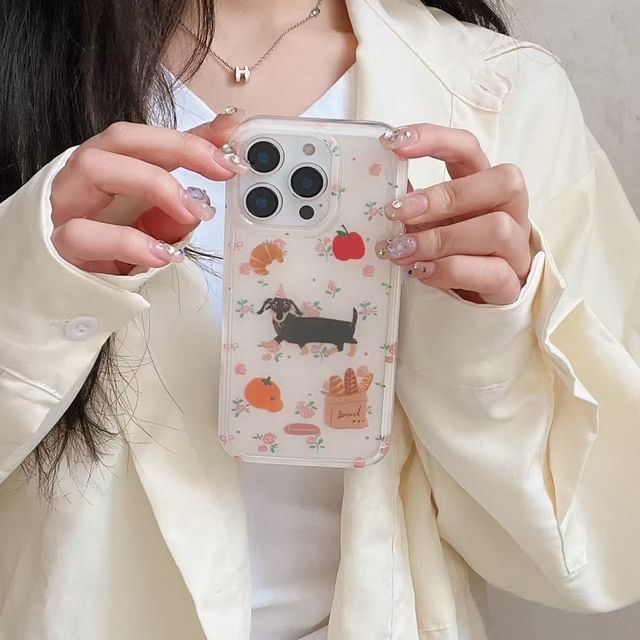 Dog / Set Phone Stand Case