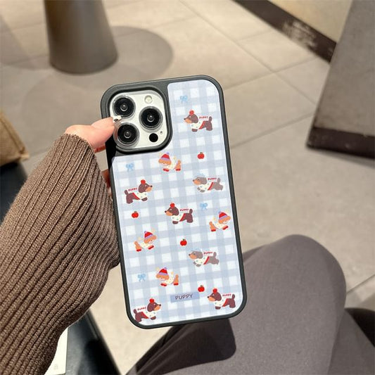 Dog Plaid Phone Case