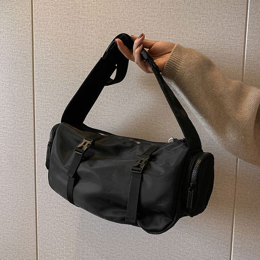Crossbody Multi-Pocket Nylon Bag