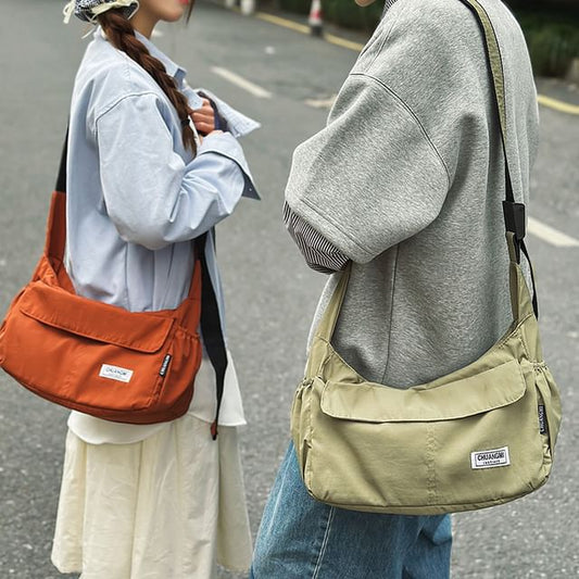 Nylon Bag Plain Crossbody