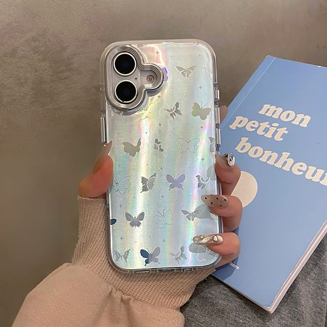 Holographic Case Butterfly Phone