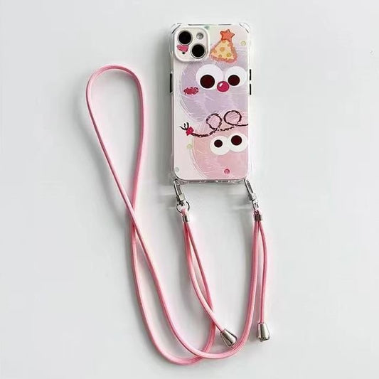 Case Lanyard Cartoon Set Phone /