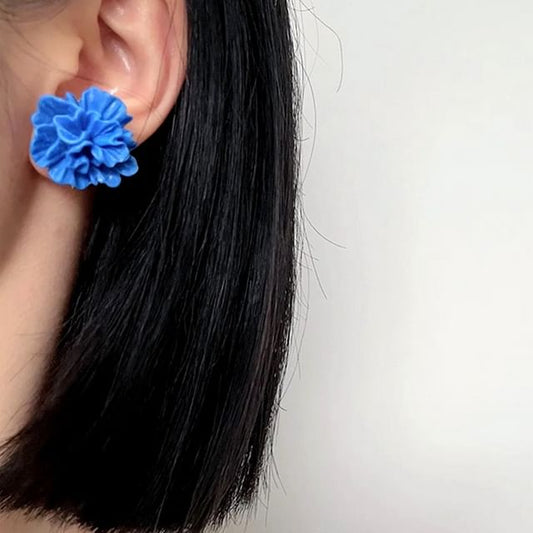 / Stud Cuff Floral Earring Ear Alloy