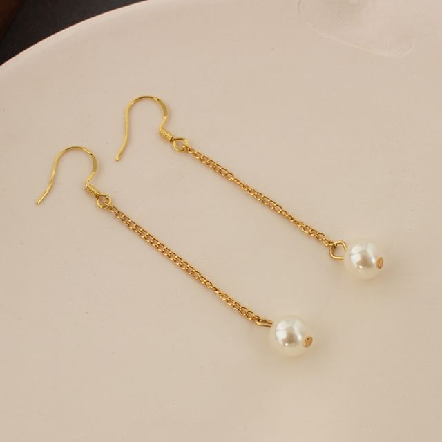 Cuff / Earring (Various Designs) Pearl Faux Ear Dangle
