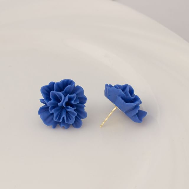 / Stud Cuff Floral Earring Ear Alloy