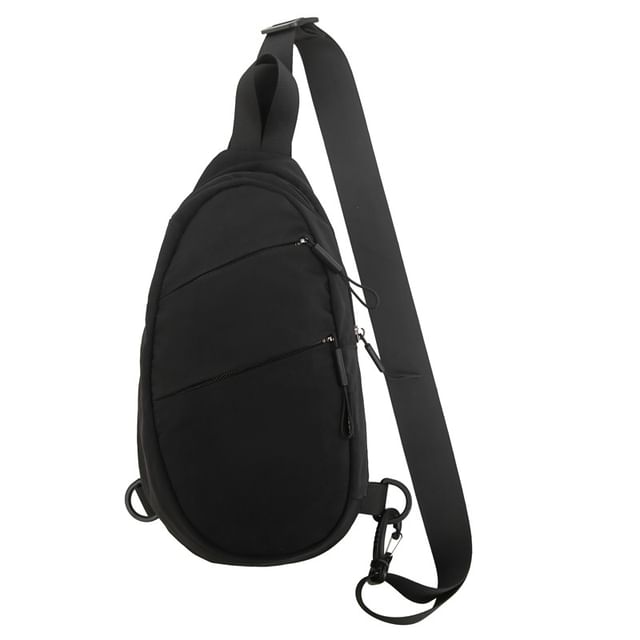 Plain Sling Bag Zip
