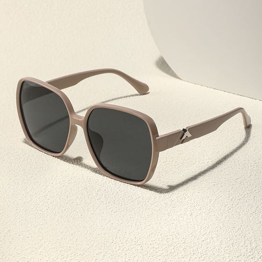 Square Polarized Frame Sunglasses