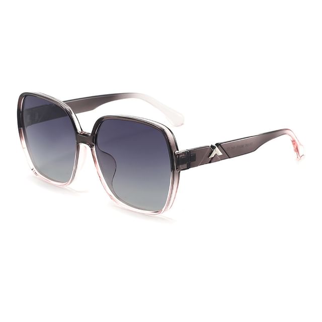 Square Polarized Frame Sunglasses