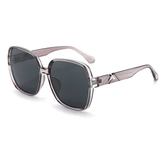 Square Polarized Frame Sunglasses